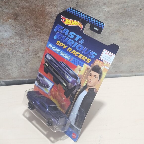 Hot Wheels Diecast Vehicle Purple Ion Motors Thresher Fast & Furious Spy Racers - Picture 8 of 10